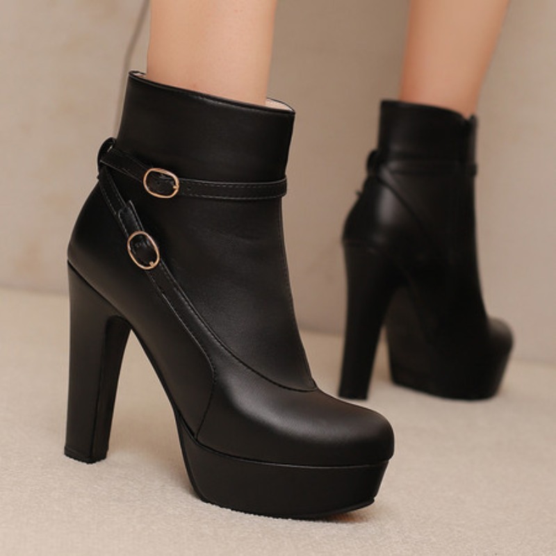 Mode Plattform Stiefel Frauen  – Ethnic Modern Fashion Bewertung und Preis