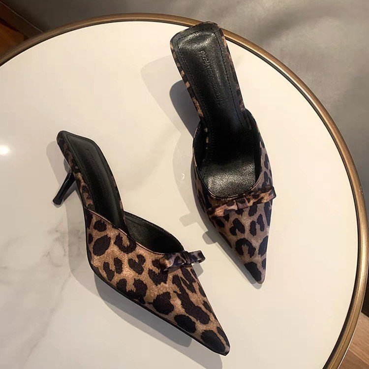 Damen-Slipper mit Leopardenmus – Ethnic Fashion Women Bewertung und Preis