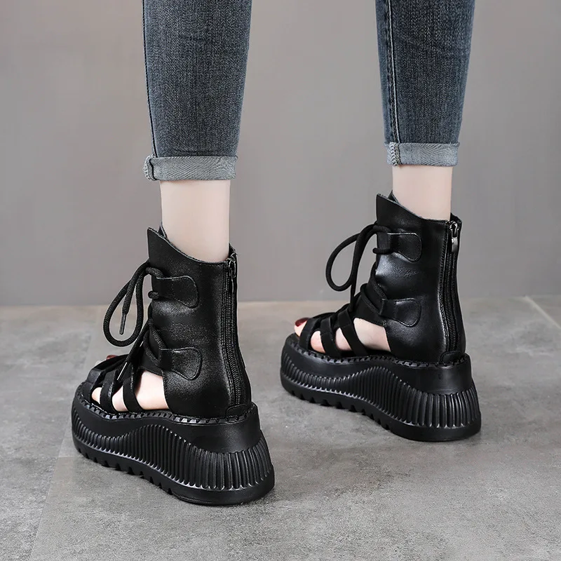 8CM Ethnische Kuh Echtes Leder – Ethnic Fashion Women Bewertung und Preis