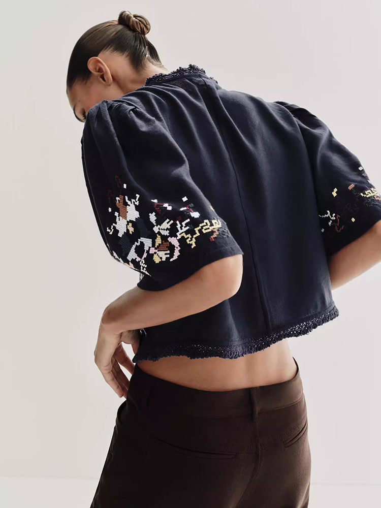 Neues Sommer-Oberteil für Dame – New Ethnic Fashion Bewertung und Preis