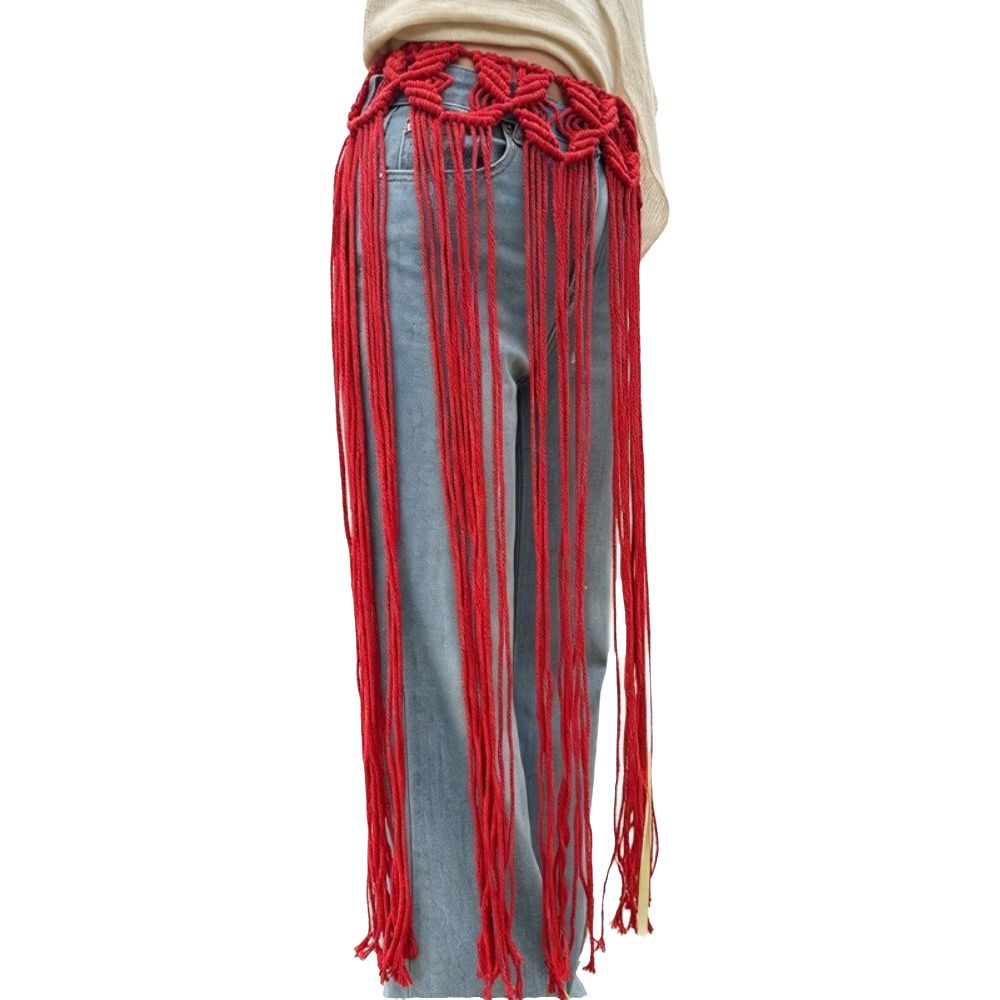 Böhmischer Netz-Fransen-Taille – Ethnic Fashion Design Bewertung und Preis