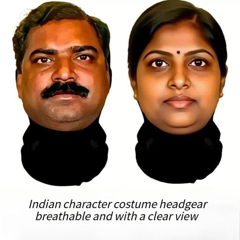 Lustige Maske im indischen Sti – Ethnic Fashion India Bewertung und Preis