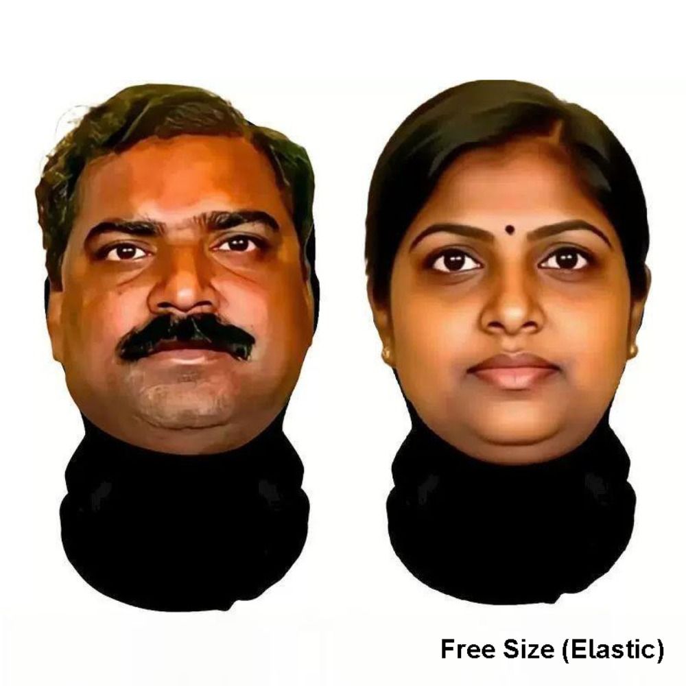 Lustige Maske im indischen Sti – Ethnic Fashion India Bewertung und Preis