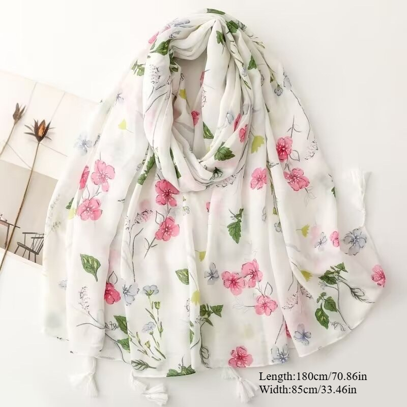 1 neuer bedruckter Schal aus B – Go Ethnic Fashion Bewertung und Preis