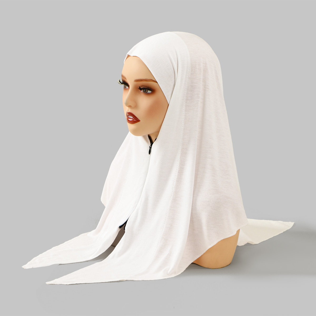 Muslimischer Hijab mit Reißver – Ethnic Fashion Design Bewertung und Preis